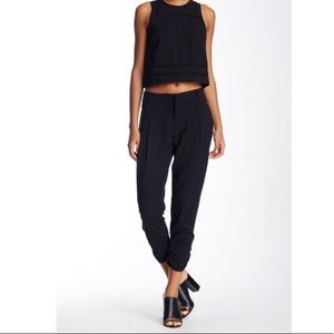 Parker NWOT Ruched Ankle Pants